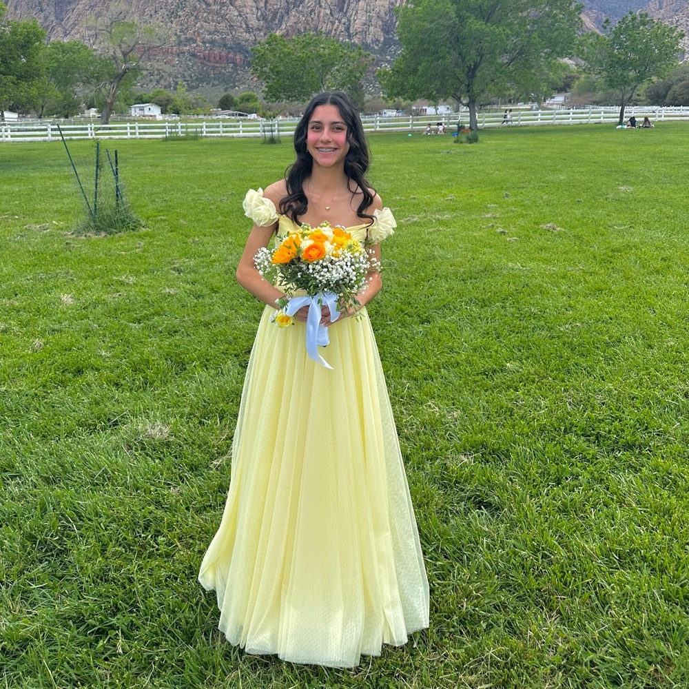 Yellow Prom Dress